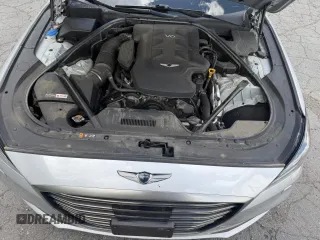 2019 Genesis G80 3.8L z VIN KMTFN4JEXKU309825, wystawiony jako Copart lot #56399935 z przebiegiem 76 316 mil mil oraz Tytuł czysty. Historia ofert i sprzedaży dostępna na DreamBid. Obrazek 7.