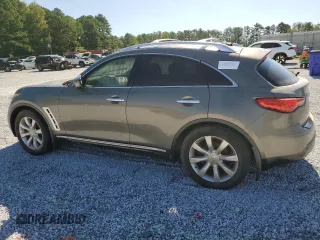 2010 Infiniti FX35 with VIN JN8AS1MW7AM852623, listed as a Copart auction lot 73722804 with 0 mi miles and Salvage Title. Bid and sale history available at carsss.com. Image 2.