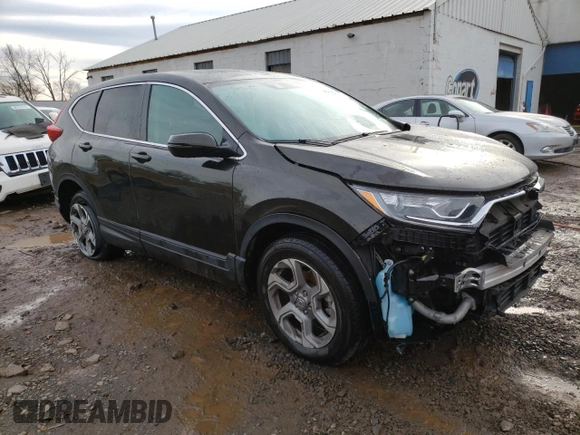 2018 Honda CR-V EX-L with VIN 2HKRW2H82JH698191, listed as a Copart auction lot 70147052 with 34,352 mi miles. Bid and sale history available at carsss.com. Image 4.
