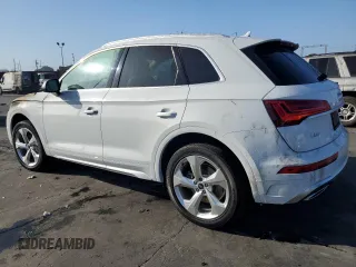 2022 Audi Q5 S line Premium Plus z VIN WA1EAAFY2N2007933, wystawiony jako Copart lot #83675384 z przebiegiem Nie podano mil oraz Szkoda całkowita • Salvage title. Historia ofert i sprzedaży dostępna na DreamBid. Obrazek 2.