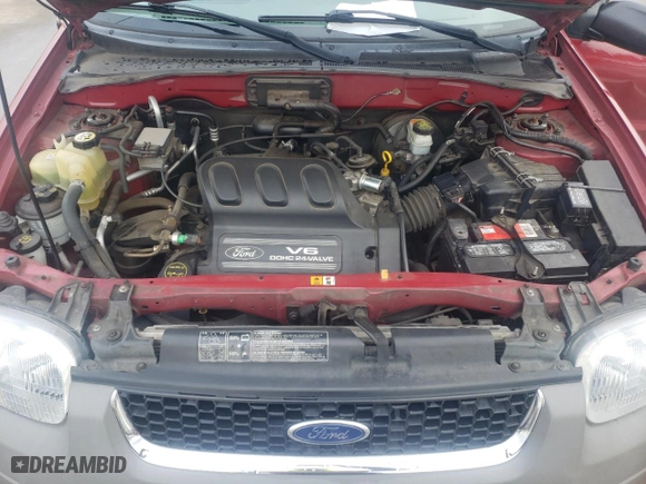 2001 Ford Escape XLT with VIN 1FMCU04101KA36194, listed as a Copart auction lot 43717295 with 72,265 mi miles and Salvage Title. Bid and sale history available at carsss.com. Image 12.