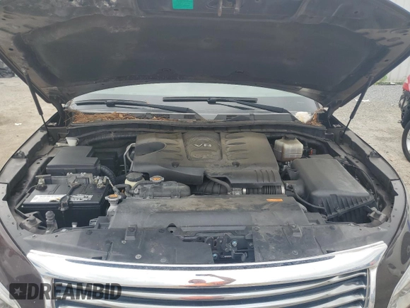 2013 Infiniti QX56 8-passenger with VIN JN8AZ2ND2D9730192, listed as a Copart auction lot 81617714 with 196,975 mi miles and Clean Title. Bid and sale history available at carsss.com. Image 12.