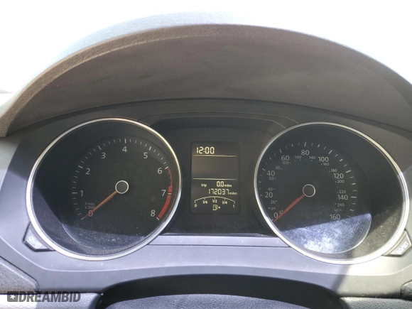 2015 Volkswagen Jetta Sedan 1.8T SE with VIN 3VWD17AJ8FM347769, listed as a Copart auction lot 52448375 with 172,037 mi miles and Clean Title. Bid and sale history available at carsss.com. Image 9.