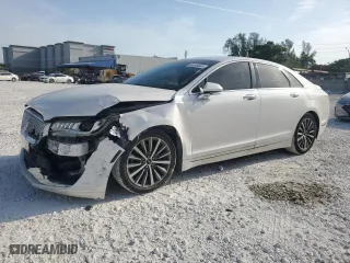 2017 Lincoln MKZ Hybrid Select with VIN 3LN6L5LU8HR647802, listed as a Copart auction lot 50309685 with 105,276 mi miles and Salvage Title. Bid and sale history available at carsss.com. Image 1.
