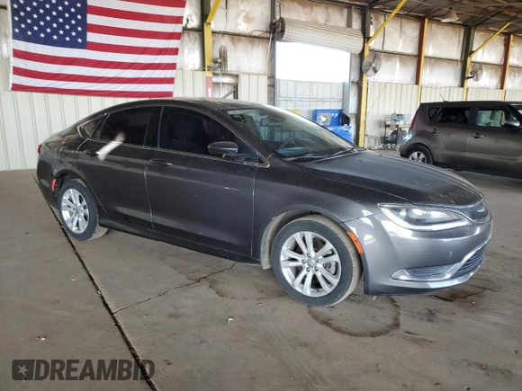 2015 Chrysler 200 Limited with VIN 1C3CCCAB4FN641495, listed as a Copart auction lot 52047465 with 154,548 mi miles and Salvage Title. Bid and sale history available at carsss.com. Image 4.