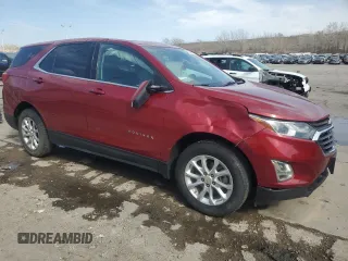 2019 Chevrolet Equinox LT with VIN 2GNAXUEVXK6290745, listed as a Copart auction lot 52259395 with 103,359 mi miles and Salvage Title. Bid and sale history available at DreamBid. Image 4.