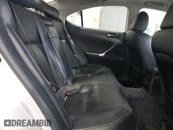 2012 Lexus IS 250 with VIN JTHCF5C29C5053856, listed as a Copart auction lot 55823865 with 187,467 mi miles and Clean Title. Bid and sale history available at DreamBid. Image 10.