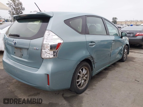 2013 Toyota Prius Two with VIN JTDZN3EU5D3221054, listed as a IAAI auction lot 42107385 with 132,993 mi miles and . Bid and sale history available at DreamBid. Image 4.