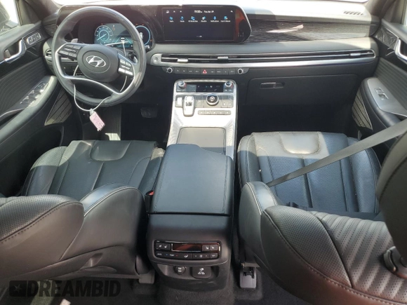 2024 Hyundai Palisade Calligraphy z VIN KM8R74GE0RU768073, wystawiony jako Copart lot #55093825 z przebiegiem 14 217 mil mil oraz Szkoda całkowita • Salvage title. Historia ofert i sprzedaży dostępna na DreamBid. Obrazek 8.