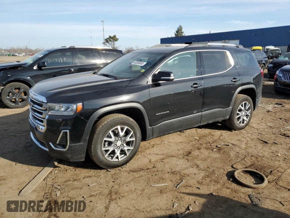 2023 GMC Acadia SLT with VIN 1GKKNMLS3PZ253287, listed as a Copart auction lot 48306865 with 18,041 mi miles and Clean title. Bid and sale history available at DreamBid. Image 1.