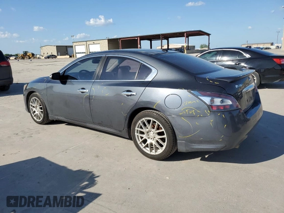 2013 Nissan Maxima SV with VIN 1N4AA5AP9DC800946, listed as a Copart auction lot 53833615 with 157,658 mi miles and Salvage Title. Bid and sale history available at DreamBid. Image 2.