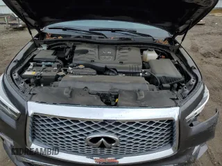 2024 Infiniti QX80 LUXE with VIN JN8AZ2AE8R9329087, listed as a Copart auction lot 85298884 with 18,635 mi miles and Non Repairable. Bid and sale history available at carsss.com. Image 12.