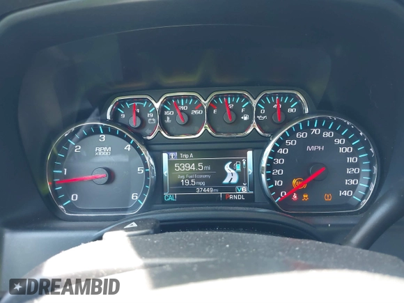 2018 Chevrolet Silverado 1500 LT with VIN 1GCRCREH5JZ168411, listed as a IAAI auction lot 41885403 with 37,449 mi miles and . Bid and sale history available at DreamBid. Image 7.