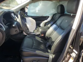 2013 Infiniti JX35 with VIN 5N1AL0MM2DC333731, listed as a Copart auction lot 74307604 with 121,310 mi miles and Salvage Title. Bid and sale history available at carsss.com. Image 7.