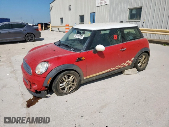 2013 MINI Hardtop with VIN WMWSU3C56DT545546, listed as a Copart auction lot 50413305 with 103,305 mi miles and Salvage Title. Bid and sale history available at DreamBid. Image 1.