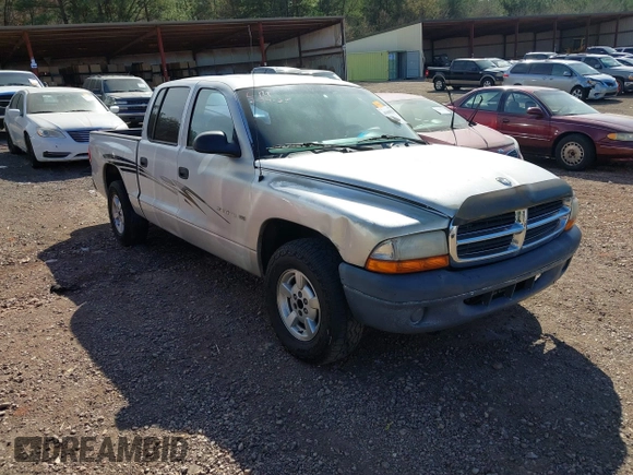 2001 Dodge Dakota Sport with VIN 1B7GL2AX91S123461, listed as a IAAI auction lot 41660334 with 1 mi miles. Bid and sale history available at carsss.com. Image 1.