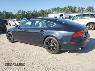2013 Audi S7 Prestige with VIN WAU32BFC5DN113792, listed as a Copart auction lot 74308274 with 131,736 mi miles and Salvage Title. Bid and sale history available at carsss.com. Image 2.