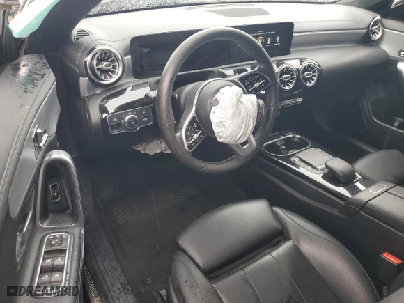 2021 Mercedes-Benz CLA with VIN W1K5J4GBXMN151685, listed as a Copart auction lot 48045045 with 77,257 mi miles and Salvage Title. Bid and sale history available at carsss.com. Image 8.