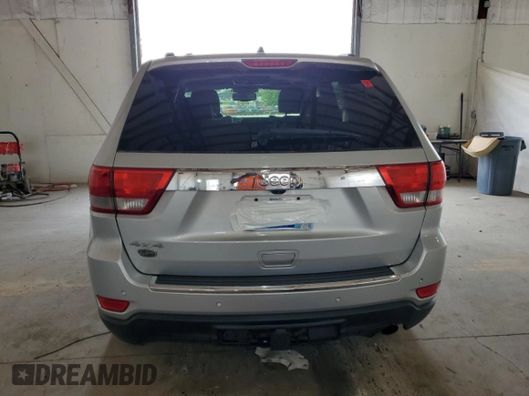 2011 Jeep Grand Cherokee Overland with VIN 1J4RR6GG7BC525006, listed as a Copart auction lot 60132645 with 240,682 mi miles and Clean title. Bid and sale history available at DreamBid. Image 6.
