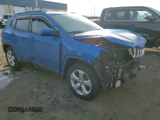 2018 Jeep Compass Latitude with VIN 3C4NJCBB0JT240818, listed as a Copart auction lot 47291675 with 64,679 mi miles and Salvage Title. Bid and sale history available at carsss.com. Image 11.