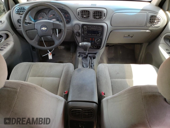 2007 Chevrolet TrailBlazer LT with VIN 1GNDS13S572273925, listed as a Copart auction lot 57572244 with 204,331 mi miles and Salvage Title. Bid and sale history available at DreamBid. Image 8.