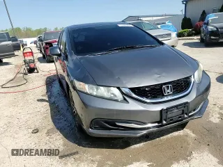 2013 Honda Civic EX with VIN 2HGFB2F89DH506846, listed as a Copart auction lot 53423285 with 92,542 mi miles and Salvage Title. Bid and sale history available at DreamBid. Image 13.