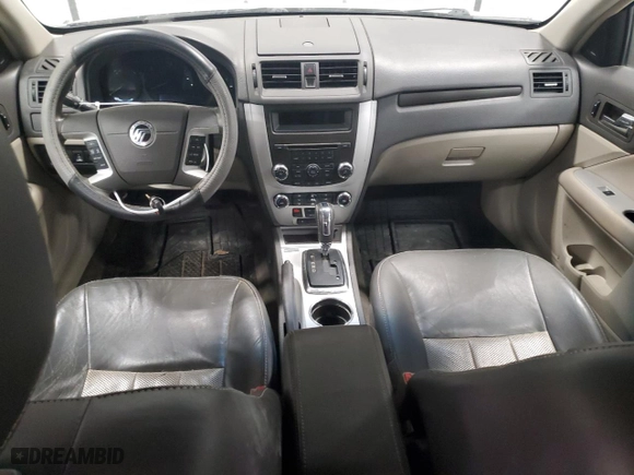 2010 Mercury Milan Premier with VIN 3MEHM0CG8AR655281, listed as a Copart auction lot 87126464 with 128,760 mi miles and Clean Title. Bid and sale history available at carsss.com. Image 8.