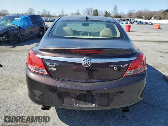 2011 Buick Regal CXL Turbo TO7 with VIN W04G15GV8B1049447, listed as a Copart auction lot 48513815 with 119,030 mi miles and Salvage Title. Bid and sale history available at carsss.com. Image 6.