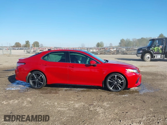 2020 Toyota Camry XSE with VIN 4T1K61AK9LU393745, listed as a IAAI auction lot 40965358 with 51,120 mi miles and . Bid and sale history available at DreamBid. Image 13.