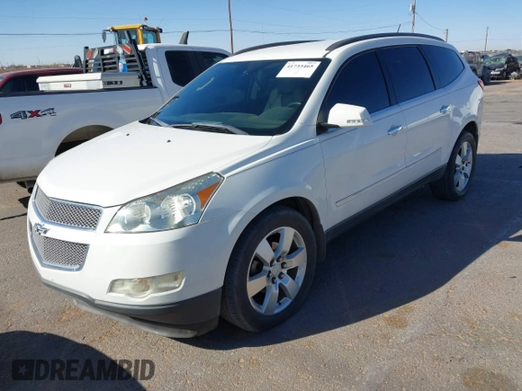 2011 Chevrolet Traverse LTZ with VIN 1GNKVLED4BJ369150, listed as a IAAI auction lot 41733465 with 168,655 mi miles and . Bid and sale history available at DreamBid. Image 2.