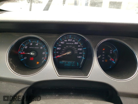 2011 Ford Taurus SHO with VIN 1FAHP2KT9BG104326, listed as a Copart auction lot 48787125 with 219,081 mi miles and Salvage Title. Bid and sale history available at DreamBid. Image 9.