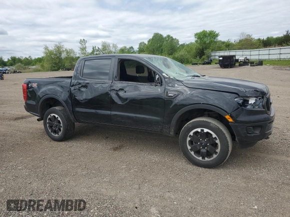 2021 Ford Ranger XL with VIN 1FTER4FH6MLD16040, listed as a Copart auction lot 57402125 with 65,349 mi miles and Salvage title. Bid and sale history available at DreamBid. Image 4.