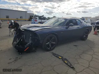 2015 Dodge Challenger R/T with VIN 2C3CDZAT9FH708691, listed as a Copart auction lot 47866335 with 112,178 mi miles and Salvage Title. Bid and sale history available at carsss.com. Image 1.