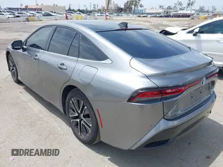 2021 Toyota Mirai XLE with VIN JTDAAAAA7MA002925, listed as a IAAI auction lot 42227628 with 44,485 mi miles and . Bid and sale history available at DreamBid. Image 3.