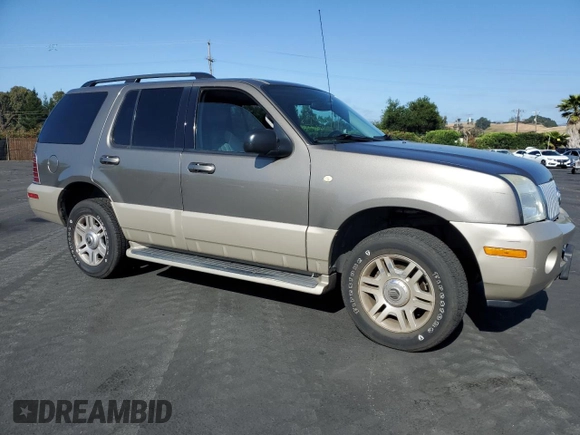 2004 Mercury Mountaineer Convenience z VIN 4M2ZU86W24ZJ08590, wystawiony jako Copart lot #56845865 z przebiegiem 120 928 mil mil oraz Szkoda całkowita • Salvage title. Historia ofert i sprzedaży dostępna na DreamBid. Obrazek 4.