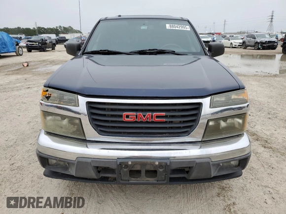 2007 GMC Canyon SL with VIN 1GTCS19E378180338, listed as a Copart auction lot 88042995 with 175,349 mi miles and Salvage Title. Bid and sale history available at carsss.com. Image 5.