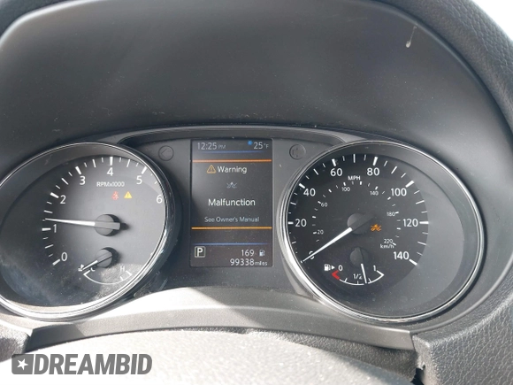 2019 Nissan Rogue SL with VIN 5N1AT2MV9KC784379, listed as a IAAI auction lot 41532650 with 99,338 mi miles and . Bid and sale history available at carsss.com. Image 7.