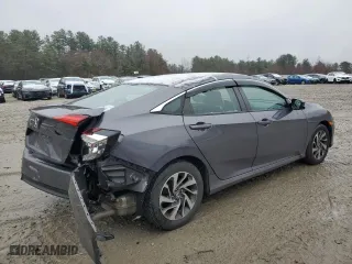 2016 Honda Civic Sedan EX with VIN 19XFC2F76GE246652, listed as a Copart auction lot 52642235 with 80,858 mi miles and Salvage Title. Bid and sale history available at carsss.com. Image 3.