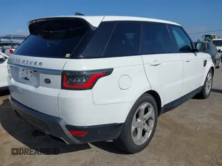 2018 Land Rover Range Rover Sport HSE with VIN SALWR2RK2JA182403, listed as a IAAI auction lot 42111640 with 100,842 mi miles. Bid and sale history available at carsss.com. Image 4.