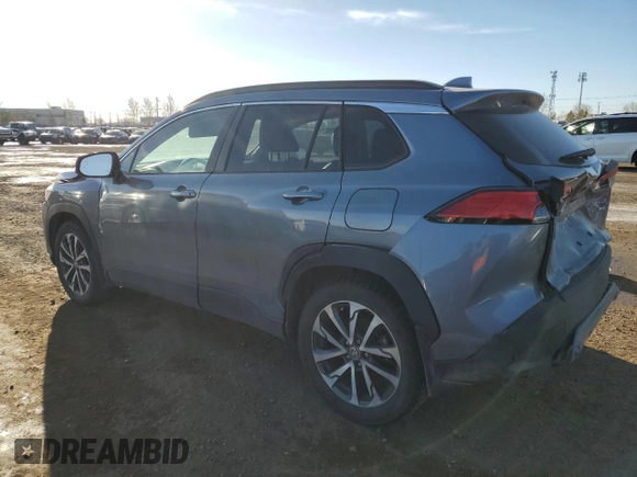 2022 Toyota Corolla Cross XLE z VIN 7MUDAABG5NV034976, wystawiony jako Copart lot #42742615 z przebiegiem 24 642 mil mil oraz Szkoda całkowita • Salvage title. Historia ofert i sprzedaży dostępna na DreamBid. Obrazek 2.