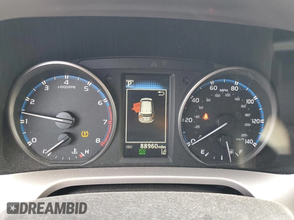 2018 Toyota RAV4 LE with VIN JTMBFREV7JJ256356, listed as a Copart auction lot 47799825 with 88,960 mi miles and Salvage Title. Bid and sale history available at carsss.com. Image 9.