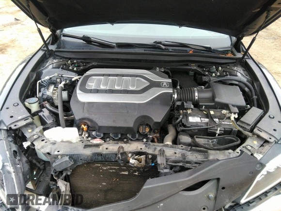 2014 Acura RLX Tech Pkg with VIN JH4KC1F56EC007418, listed as a IAAI auction lot 41790185 with 130,288 mi miles. Bid and sale history available at carsss.com. Image 10.