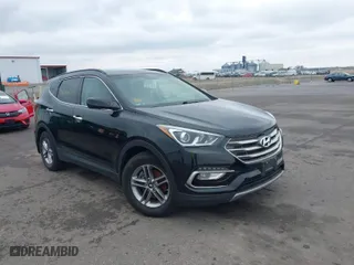 2017 Hyundai Santa Fe Sport 2.4L with VIN 5NMZU3LB1HH044093, listed as a IAAI auction lot 42026250 with 92,077 mi miles. Bid and sale history available at carsss.com. Image 1.