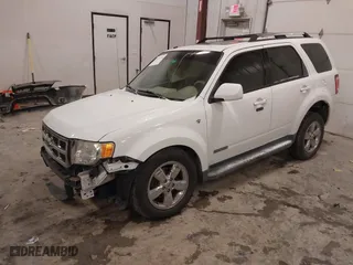 2008 Ford Escape Limited with VIN 1FMCU04168KB01544, listed as a IAAI auction lot 41470266 with 92,094 mi miles. Bid and sale history available at carsss.com. Image 2.