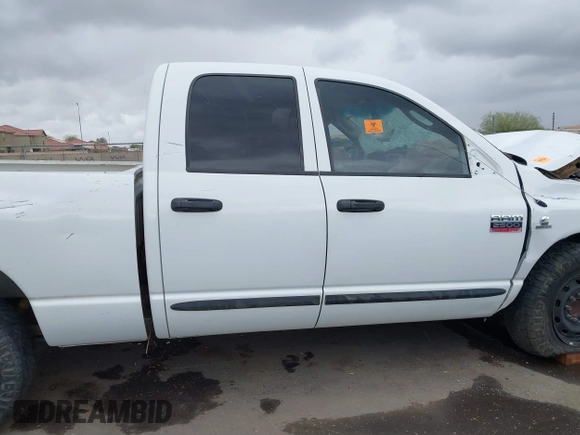 2007 Dodge 2500 SLT with VIN 3D7KR28A17G806433, listed as a IAAI auction lot 41728653 with Not Provided miles and . Bid and sale history available at carsss.com. Image 13.