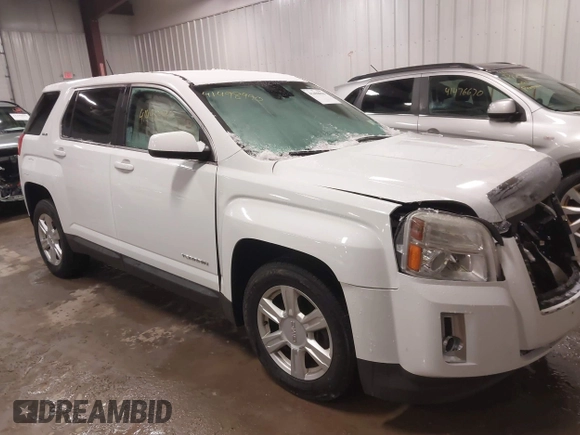 2015 GMC Terrain SLE z VIN 2GKFLVEK1F6172910, wystawiony jako IAAI lot #41498990 z przebiegiem 124 181 mil mil oraz . Historia ofert i sprzedaży dostępna na DreamBid. Obrazek 1.