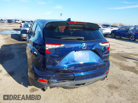 2021 Acura RDX w/Advance Package with VIN 5J8TC2H73ML018743, listed as a IAAI auction lot 41209605 with 40,039 mi miles. Bid and sale history available at carsss.com. Image 6.