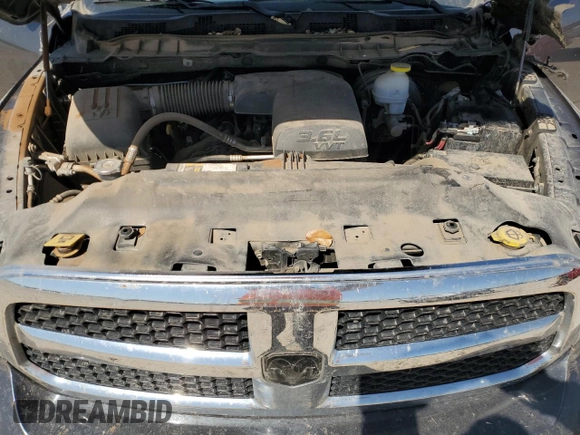 2020 Ram 1500 Tradesman with VIN 1C6RR6FG6LS127159, listed as a Copart auction lot 52411415 with 131,659 mi miles and Salvage title. Bid and sale history available at DreamBid. Image 11.