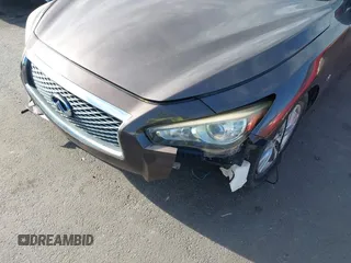 2015 Infiniti Q50 Sport with VIN JN1BV7AP0FM353969, listed as a IAAI auction lot 42735929 with 181,244 mi miles and . Bid and sale history available at DreamBid. Image 6.