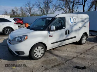 2017 Ram ProMaster City Cargo Van Tradesman SLT with VIN ZFBERFBB8H6E45100, listed as a Copart auction lot 51050325 with 133,805 mi miles and Clean Title. Bid and sale history available at carsss.com. Image 1.